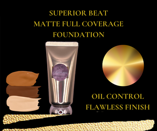 SUPERIOR BEAT (BUY ANY 1 FOUNDATION & 1 LIPSTICK FOR $50) USE CODE: MATTEFACE